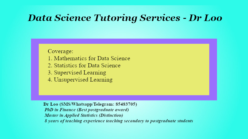 Data Science Tuition in Singapore