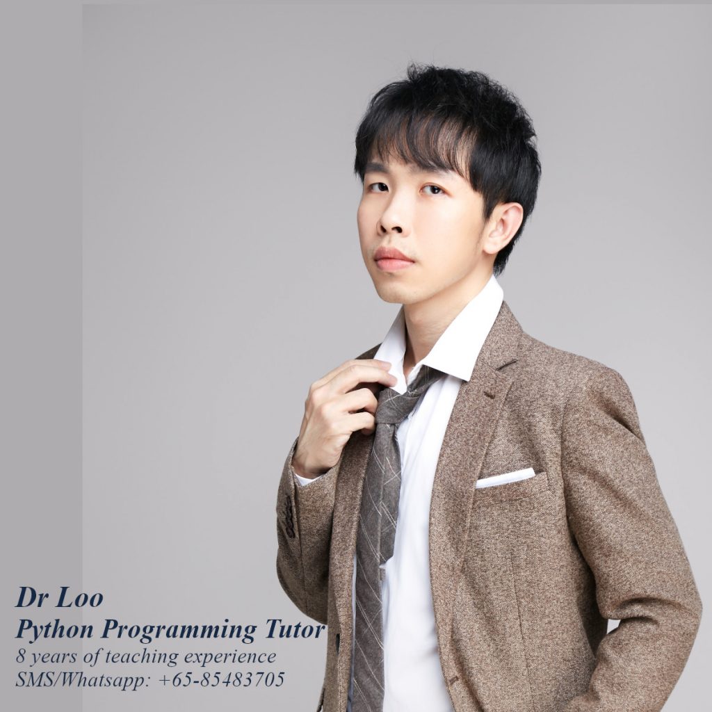 Python Programming Tutor in Singapore