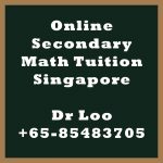 Online Secondary Math Tuition Singapore