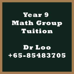 Year 9 Math Group Tuition Class in Singapore