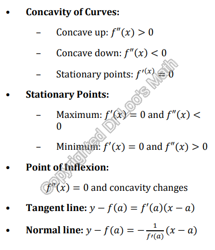 IB AA Math Tuition Singapore Differentiation