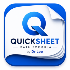 IB DP Analysis and Approach & Application and Interpretation Quicksheet